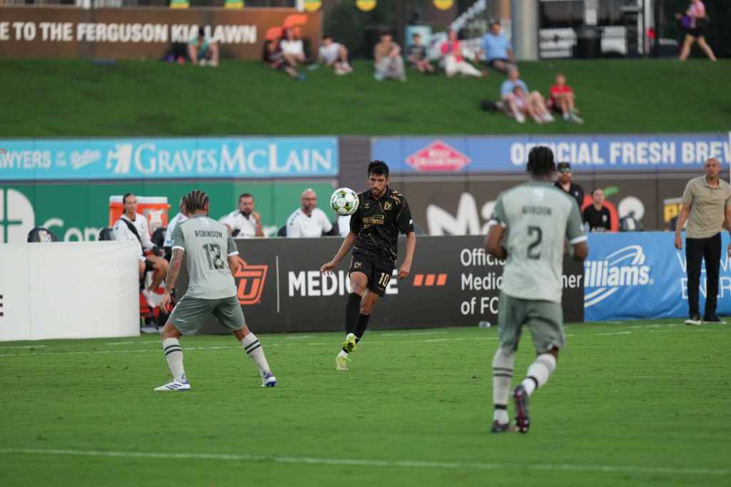 midfielder Kalil ElMedkhar found the back of the net with a decisive equalizer