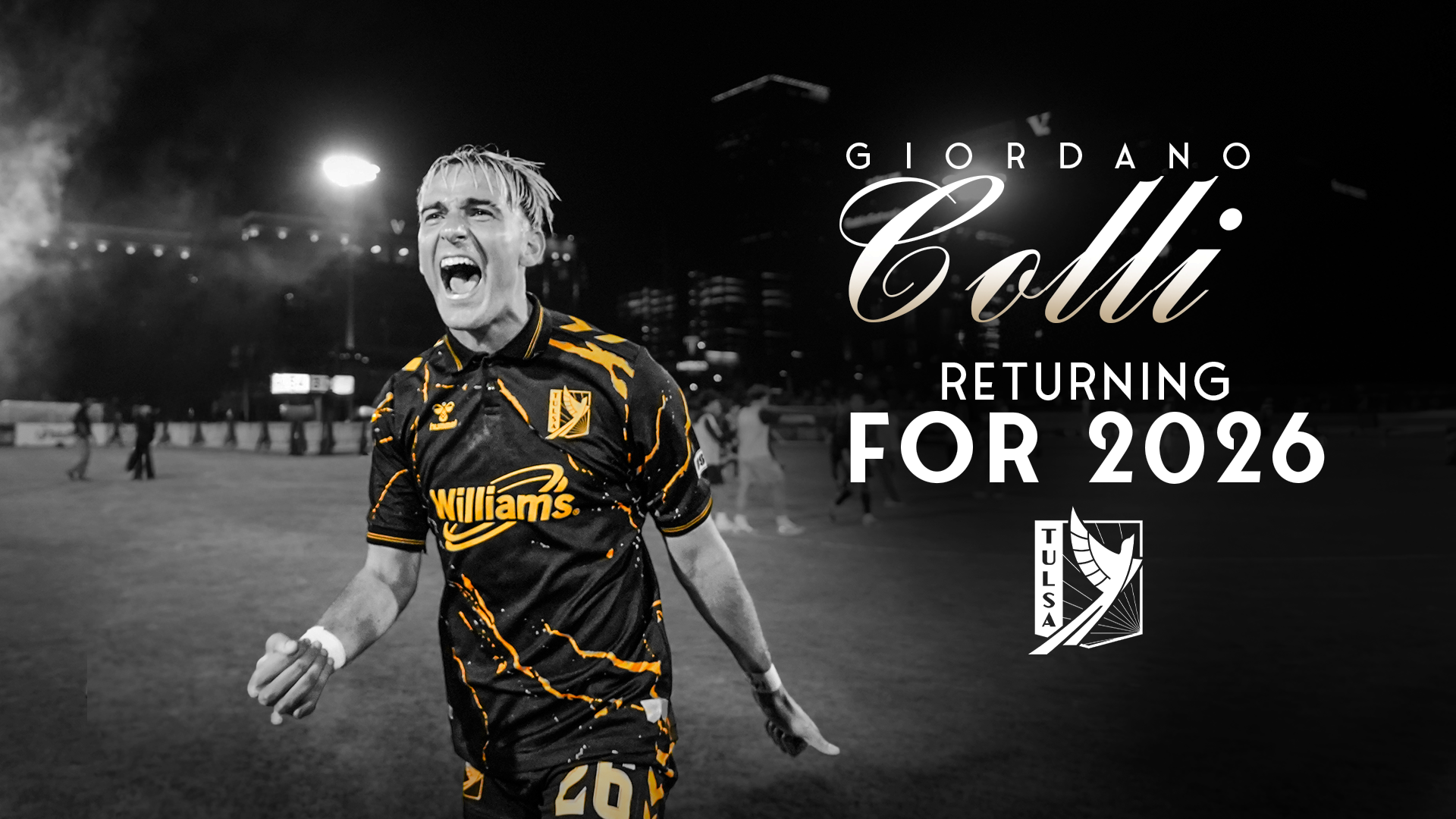 FC Tulsa Announces the Return of Midfielder Giordano Colli - FC Tulsa FC Tulsa Announces the Return of Midfielder Giordano Colli - FC Tulsa